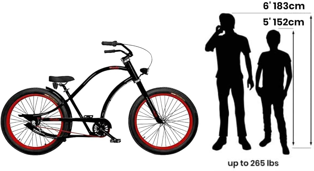 自転車本体 m29m Amazon | Vivelo チョッパー ビーチクルーザー メンズ